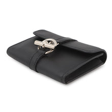 Load image into Gallery viewer, HERMES Glennan Compact Black Swift Leather
