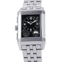 Load image into Gallery viewer, JAEGER-LE COULTRE Reverso Grand GMT H46.5mmxW29mm Stainless Steel Silver/Black DialQ3028120
