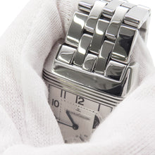 Load image into Gallery viewer, JAEGER-LE COULTRE Reverso Grand GMT H46.5mmxW29mm Stainless Steel Silver/Black DialQ3028120
