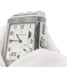 Load image into Gallery viewer, JAEGER-LE COULTRE Reverso Grand GMT H46.5mmxW29mm Stainless Steel Silver/Black DialQ3028120
