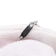 Load image into Gallery viewer, TIFFANY&amp;Co. Solitaire Square Necklace Pt950
