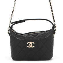 Load image into Gallery viewer, CHANEL CC Logo ChainShoulder Bag BlackAP4747 Caviar Leather
