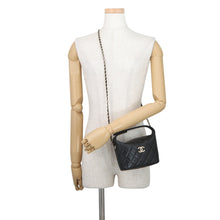 Load image into Gallery viewer, CHANEL CC Logo ChainShoulder Bag BlackAP4747 Caviar Leather

