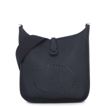 Load image into Gallery viewer, HERMES Evelyne 3 Blue Nuit Taurillon Clemence Size PM
