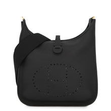 Load image into Gallery viewer, HERMES Evelyne 3 Black Taurillon Clemence Size PM
