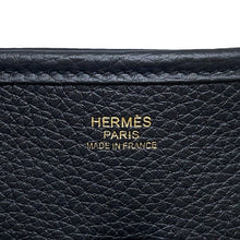 Load image into Gallery viewer, HERMES Evelyne 3 Black Taurillon Clemence Size PM
