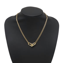 将图像加载到图库查看器中，TIFFANY&amp;Co. HardWear Double Link Necklace Size Large63364223 18K Yellow Gold
