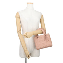 将图像加载到图库查看器中，Dior My ABC Dior Ultra Matte Lady Dior Matt pink Leather Size Small
