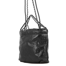 Load image into Gallery viewer, CHANEL CHANEL 22 ChainShoulder BlackAS3980-B19059-94305 Shiny Calf Leather Size Mini

