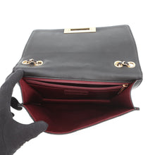 将图像加载到图库查看器中，CHANEL Matelasse Coco Rock Chain Shoulder Black Lambskin
