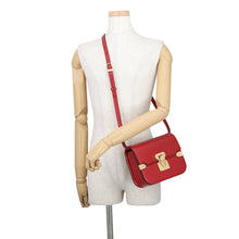 将图像加载到图库查看器中，LOUIS VUITTON Orsay RedM23645 Calf Leather Size MM
