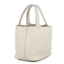 将图像加载到图库查看器中，HERMES Picotin Lock Craie Taurillon Clemence Size MM
