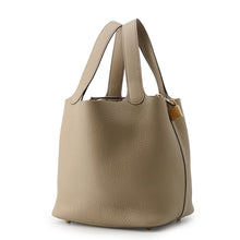 Load image into Gallery viewer, HERMES Picotin Lock Beige Marfa Taurillon Clemence Size MM
