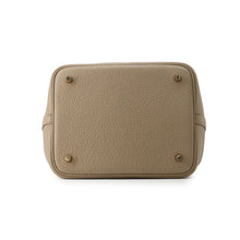 Load image into Gallery viewer, HERMES Picotin Lock Beige Marfa Taurillon Clemence Size MM

