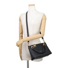 Load image into Gallery viewer, LOUIS VUITTON V Tote BB NoirM44937 Monogram Empreinte Leather
