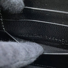 将图像加载到图库查看器中，BALENCIAGA Crash Continental Wallet Quilted Black766447210J11000 Crushed Calf Leather
