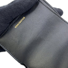 Load image into Gallery viewer, BALENCIAGA Monaco Mini Wallet Black7654672AAXB1000 Puffy Arena Lambskin

