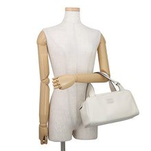 Load image into Gallery viewer, MIUMIU Bowling Handbag White5BB182_2IEO_F0009_V_MOO Leather
