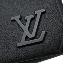 将图像加载到图库查看器中，LOUIS VUITTON takeoff messenger NoirM57080 Grain Leather
