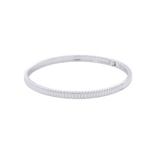 Load image into Gallery viewer, Boucheron Quatre Grosgrain Bangle Bracelet Size Small/18JBT00749 18K White Gold

