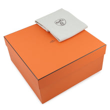 Load image into Gallery viewer, HERMES Garden Party Ardoise/Black Negonda Leather Toile Military Size PM
