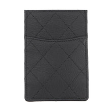Load image into Gallery viewer, CHANEL Matelasse Vertical Card Case BlackAP4950-B220099-94305 Calf Leather
