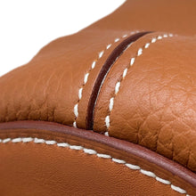将图像加载到图库查看器中，HERMES In the loop Gold Taurillon Clemence Swift Leather Size 18
