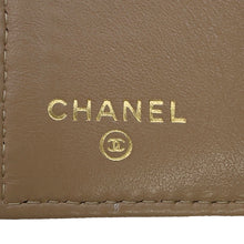 将图像加载到图库查看器中，CHANEL Tri-fold compact wallet BeigeAP0230 Caviar Leather

