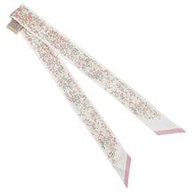 Load image into Gallery viewer, GUCCI Printed Silk Ribbon Scarf Aquamarine/Pink783189 3G001 3972 Silk100%
