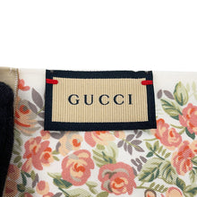 Load image into Gallery viewer, GUCCI Printed Silk Ribbon Scarf Aquamarine/Pink783189 3G001 3972 Silk100%
