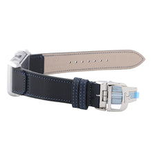 将图像加载到图库查看器中，JAEGER-LE COULTRE Reverso Tribute Duo Small Seconds H47mm×W28.3mm Stainless Steel Leather Blue/Silver DialQ3988481
