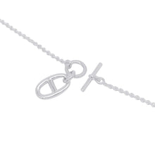将图像加载到图库查看器中，HERMES Chaine d'Ancre Amulette Necklace SV925
