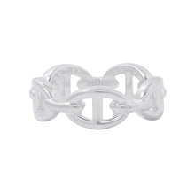 Load image into Gallery viewer, HERMES Chaine d'Ancre Anchene Ring Size PM/55/#15 SV925
