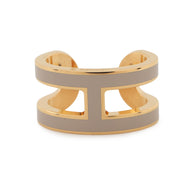 HERMES Pop Ash Ear Cuff Marong rasse Gold Plated Lacquer