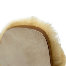 Load image into Gallery viewer, HERMES Oran Sandals Beige Argile Sheepskin Size 36
