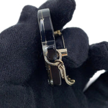 Load image into Gallery viewer, CHANEL Street sign motif brooch BlackAB9372-B09081-NK211 Plastic Gold Plated Rhinestone Faux Pearl
