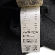 Load image into Gallery viewer, HERMES Medor Wood Button Cardigan Size 34 Gray5H2736DP Cashmere70% Silk30%
