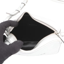 Load image into Gallery viewer, BALENCIAGA Everyday Camera Bag Shoulder Bag Silver55237200R2N1460 Leather Size XS
