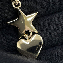 Load image into Gallery viewer, CHANEL CC Logo Star/Heart/No. 5 Motif Necklace Gold/Transparent Gold Plated Faux Pearl Rhinestone

