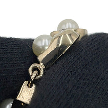 Load image into Gallery viewer, CHANEL CC Logo Star/Heart/No. 5 Motif Necklace Gold/Transparent Gold Plated Faux Pearl Rhinestone
