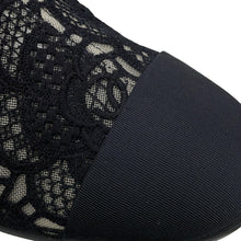 Load image into Gallery viewer, CHANEL Embroidery Grosgrain short boots BlackG45519-B15907-94305 race Size 371/2

