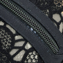 Load image into Gallery viewer, CHANEL Embroidery Grosgrain short boots BlackG45519-B15907-94305 race Size 371/2
