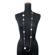 将图像加载到图库查看器中，Van Cleef &amp; Arpels Magic Alhambra Long Necklace 16 motifsVCARD79400 18K Yellow Gold
