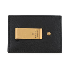 Load image into Gallery viewer, GUCCI GG Marmont Money Clip Black436022 Leather
