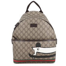 Load image into Gallery viewer, GUCCI GG Supreme Backpack Beige782708 GG Supreme Leather
