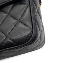 Load image into Gallery viewer, CHANEL ChainShoulder Fringe Black Lambskin
