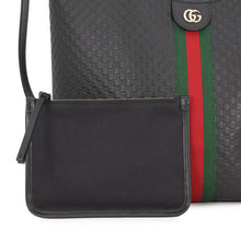 将图像加载到图库查看器中，GUCCI Gillio Large Tote Japan Limited Edition Black865452 MicroGuccissimaLeather Size Large
