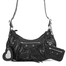 Load image into Gallery viewer, BALENCIAGA Le Cagol Shoulder Bag Black671307 Arena Lambskin Size Small
