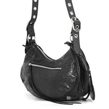 Load image into Gallery viewer, BALENCIAGA Le Cagol Shoulder Bag Black671307 Arena Lambskin Size Small
