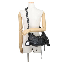 Load image into Gallery viewer, BALENCIAGA Le Cagol Shoulder Bag Black671307 Arena Lambskin Size Small

